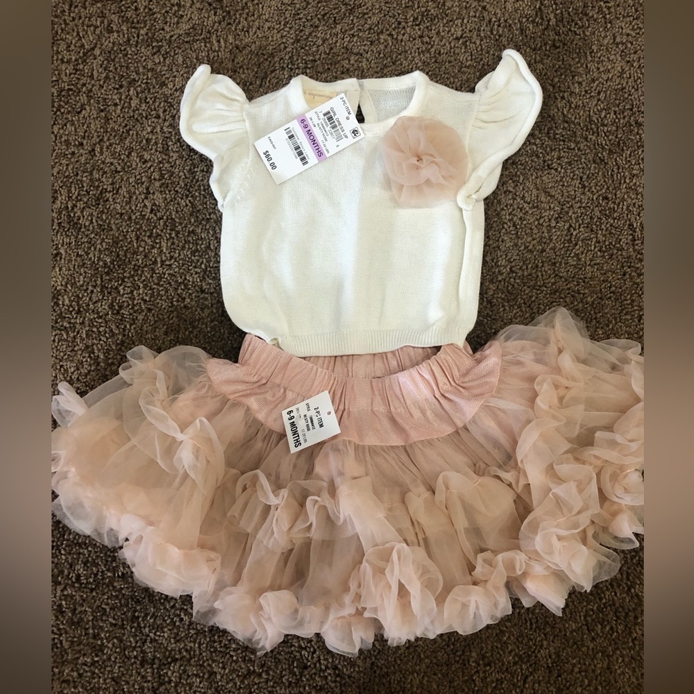 Baby girl dress set -first impressions